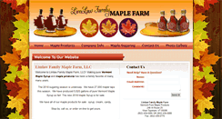 Desktop Screenshot of limlawmaplefarm.com